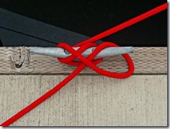 How to tie a cleat - Step 3 B - Weather Hitch
