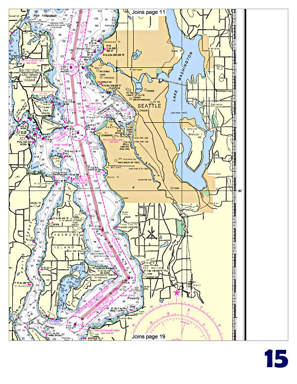Puget Sound Nautical Chart
