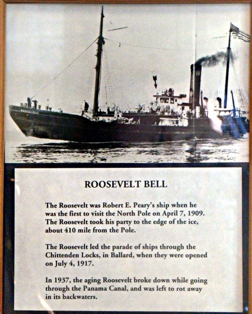 Roosevelt Ships Bell - US Coast Guard Museum - Seattle