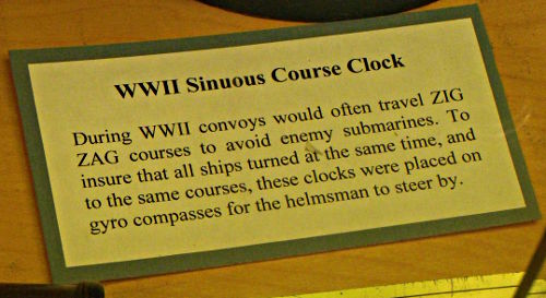 Sinuous Course Clock - US Coast Guard Museum - Seattle