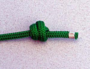 Finished Stopper Knot