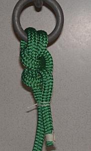 Anchor Hitch – Finished with a Half Hitch and seizing